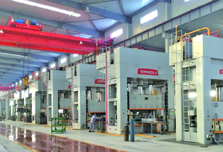 YLZ34C系列框架側(cè)移臺(tái)雙動(dòng)液壓機(jī)