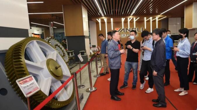 高質量發展調研行”采訪團走進揚力,央媒省媒共同聚焦!